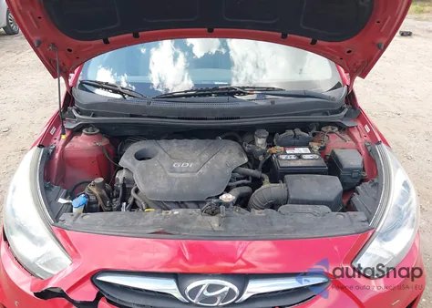 2012 Hyundai Accent Gls from USA, damaged, VIN KMHCU4AE3CU136389